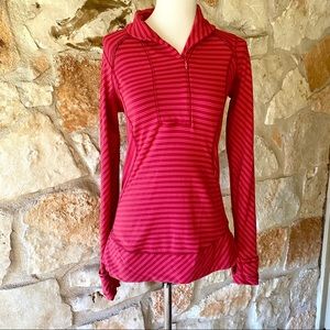 Lululemon striped long sleeve pullover